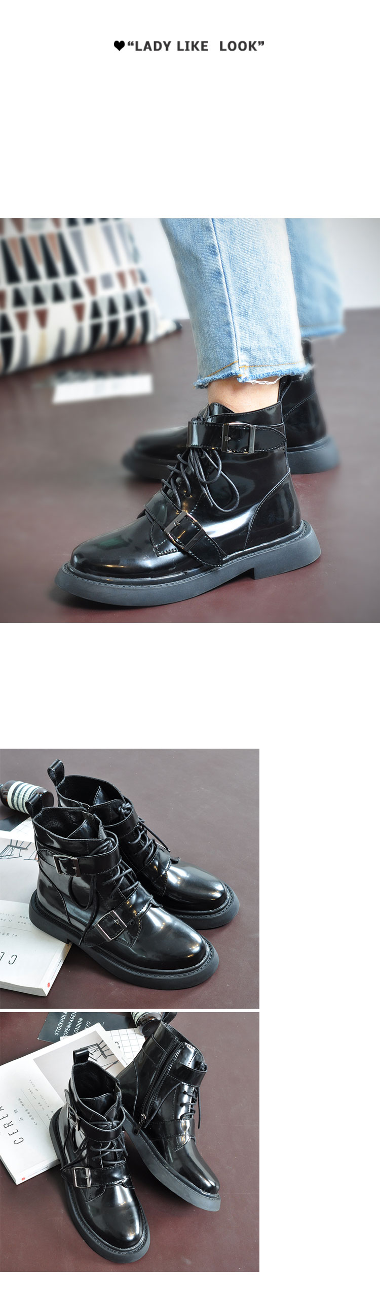 Bottes mi-saison femme en Caoutchouc - Ref 3251718 Image 7