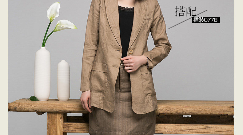 Veste pour femme Q TU en Chanvre - Ref 3219254 Image 14