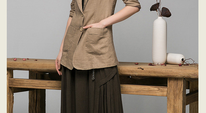 Veste pour femme Q TU en Chanvre - Ref 3219254 Image 26