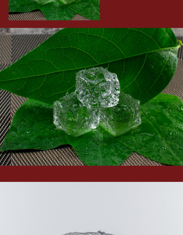 Shooting props transparent soft glue square fake ice cubes simulation ice cubes can float ice cubes square ice cubes