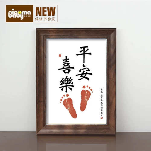 Памятные отпечатки рук и ног для новорожденных, «сделай сам», подарок на день рождения