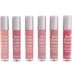 The Balm mờ lip glaze mini set 6 màu son bóng Son môi mờ nhung bền lâu không đánh dấu cốc không dính - Son bóng / Liquid Rouge