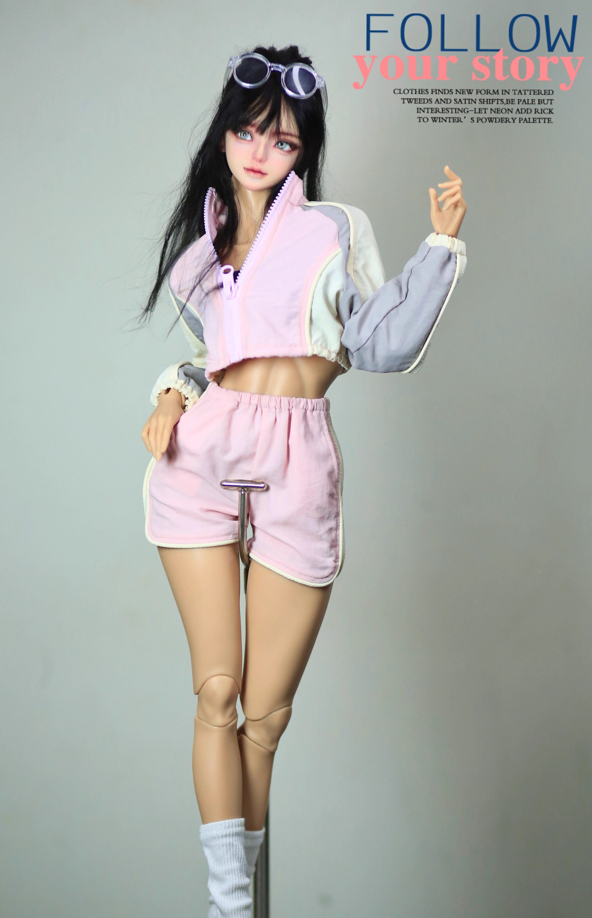 BJD运动服3分大女通穿四分娃衣