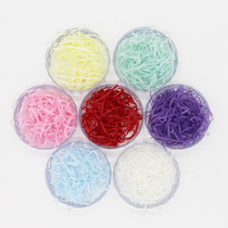 Weidi 100g1 bag color raffia grass shredded paper high-grade wedding candy box gift box decorative filling