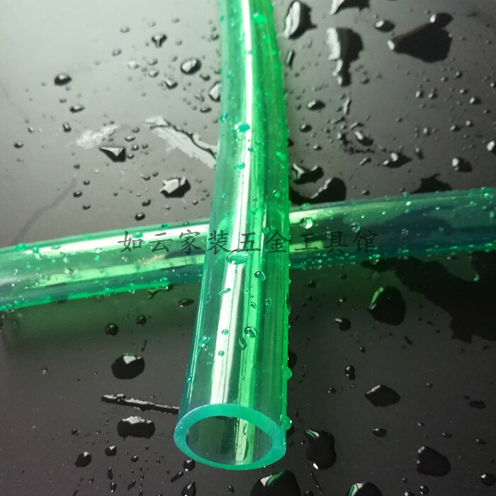 PVC軟管水管抗凍防爆園林家用洗車水族綠透明3分4分6分1寸加厚管