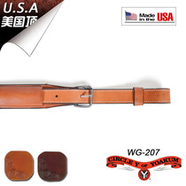 U.S. CY Western Saddle Belly Belt Widened Cowhide Belly Belt Western Saddle Accessories Harness