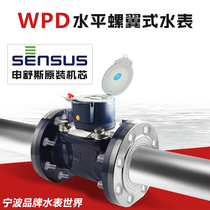  Horizontal vertical screw-wing Ningbo brand water meter DN50~300 WPD-50~300