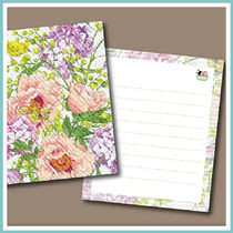 100 bags of flowers like brocade literary youth reading card Digest record card double-sided color