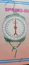 Hook scale hanging scale mechanical scale disc pointer hook scale 50KG