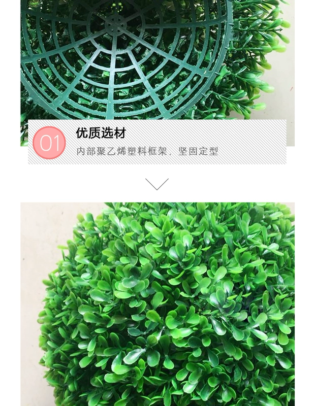 Mùa xuân mô phỏng lily cỏ bóng trung tâm làm đẹp Chen trang trí xe 4s cửa hàng showroom hoa bóng trang trí đám cưới đạo cụ bố trí - Hoa nhân tạo / Cây / Trái cây cây bàng giả