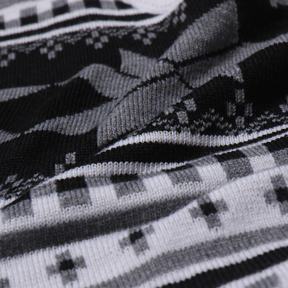 Polygon Pattern Sweater