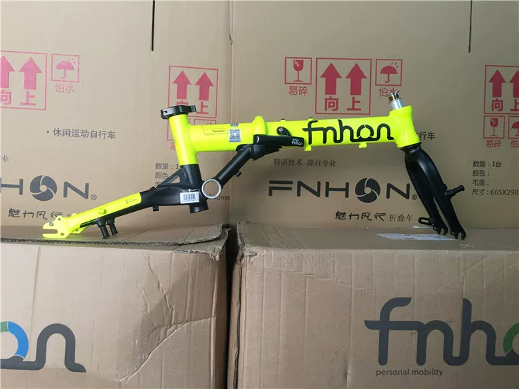 "@Bike Fnhon Charm FGA1402 External 3 speed 412 ultra -light 14 -inch folding bicycle 3 speed"