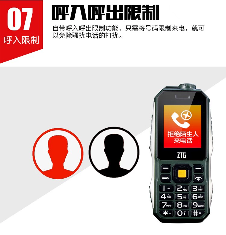 ngôn ngữ ZTG Zhongtian A9 nhỏ Tianyi Telecom phiên bản của điện thoại di động nhỏ bỏ túi dài chờ 4G trẻ em nam và nữ sinh viên - Điện thoại di động