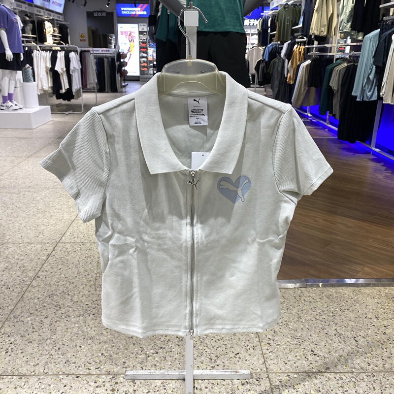 Puma Short-Sleeved Shirt Women's Casual Top Sportswear Women's T-Shirt 636871 637466 636885 Puma Short-Sleeved Shirt Women's Casual Top Sportswear Women's T-Shirt 636871 637466 636885