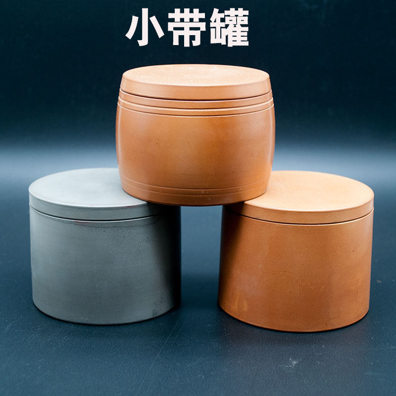 精品小带罐梅兰竹菊蛐蛐罐蟋蟀盆泥盆泥罐未煮茶老平盖养罐泥罐