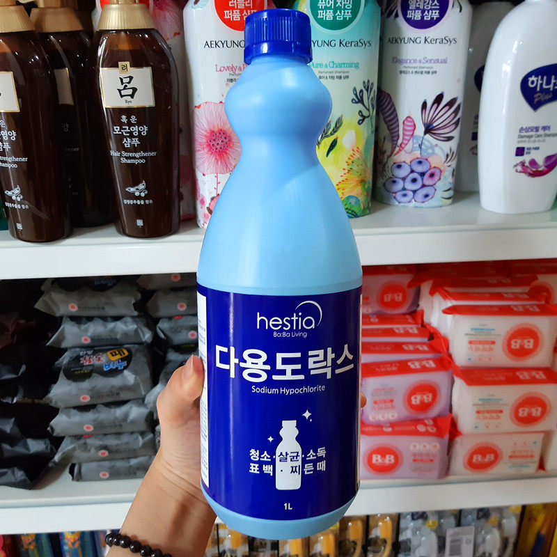 South Korea hestia hestia disinfectant 1L dark blue bathroom cleaning 84 decontamination and sterilization
