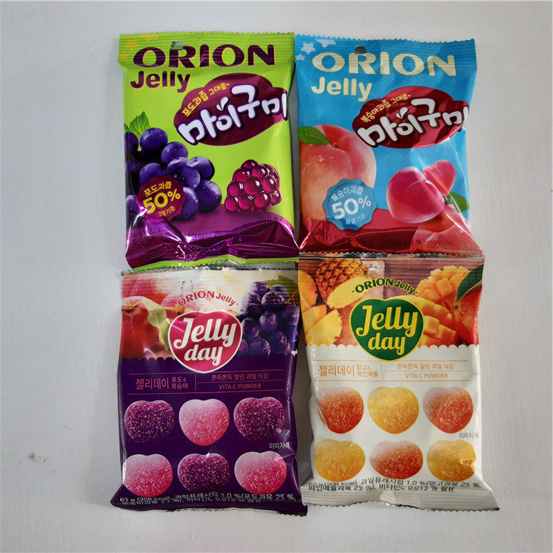 South Korea imported good love soft candy 66g ginger Daniel fart peach shape QQ sugar children snacks