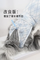 Приятные для кожи лунно-белые и синие менструальные брюки 2-го поколения, готовый запас