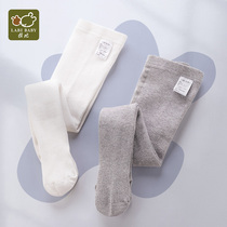 Rabbi childrens clothing 2021 spring summer girls pantyhose childrens bottoming socks baby pants comfortable Autumn
