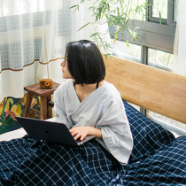 Pure cotton travel sleeping bag Hotel separated by dirty double portable ultra light bed sheet people travel on business trip Plaid water washing Cotton