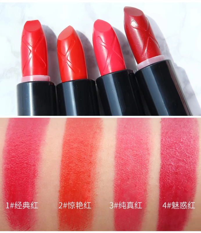 Son môi Miss Buddha Charm Monroe Red Lipstick Dưỡng ẩm và giữ ẩm lâu trôi, màu không dễ phai - Son môi