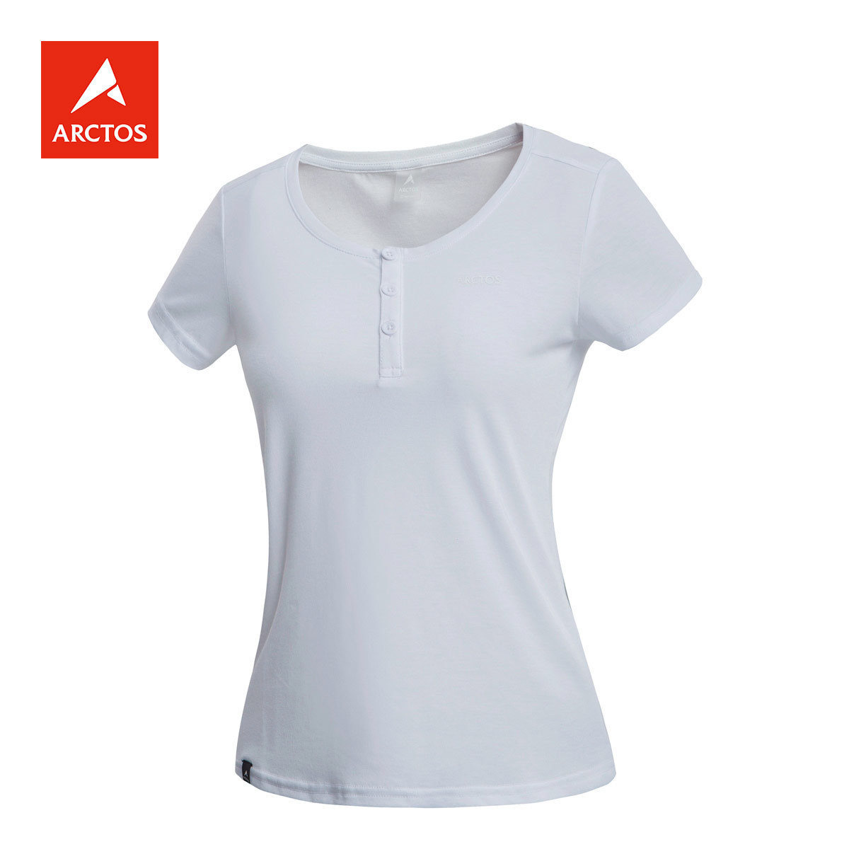 ARCTOS Extreme Stars Outdoor Women's Round Collar T-shirt Summer Breathable Casual Hiking Short Sleeve AGTD12394