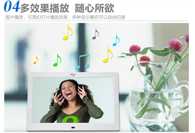 Khung ảnh kỹ thuật số yêu nước DPF101 10 inch độ phân giải cao album album điện tử video máy ảnh sách điện tử đồng hành