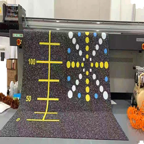 Manufacturer direct sales gym rubber room 360 private - tailored pattern rubber functional sports floor