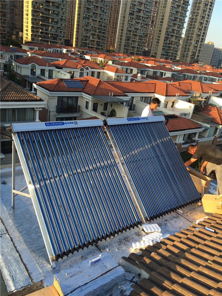 High-end Custom Two-style Pressure Type Solar U Type Collector Module Flat Panel Collector Red Copper Superconducting Pipe