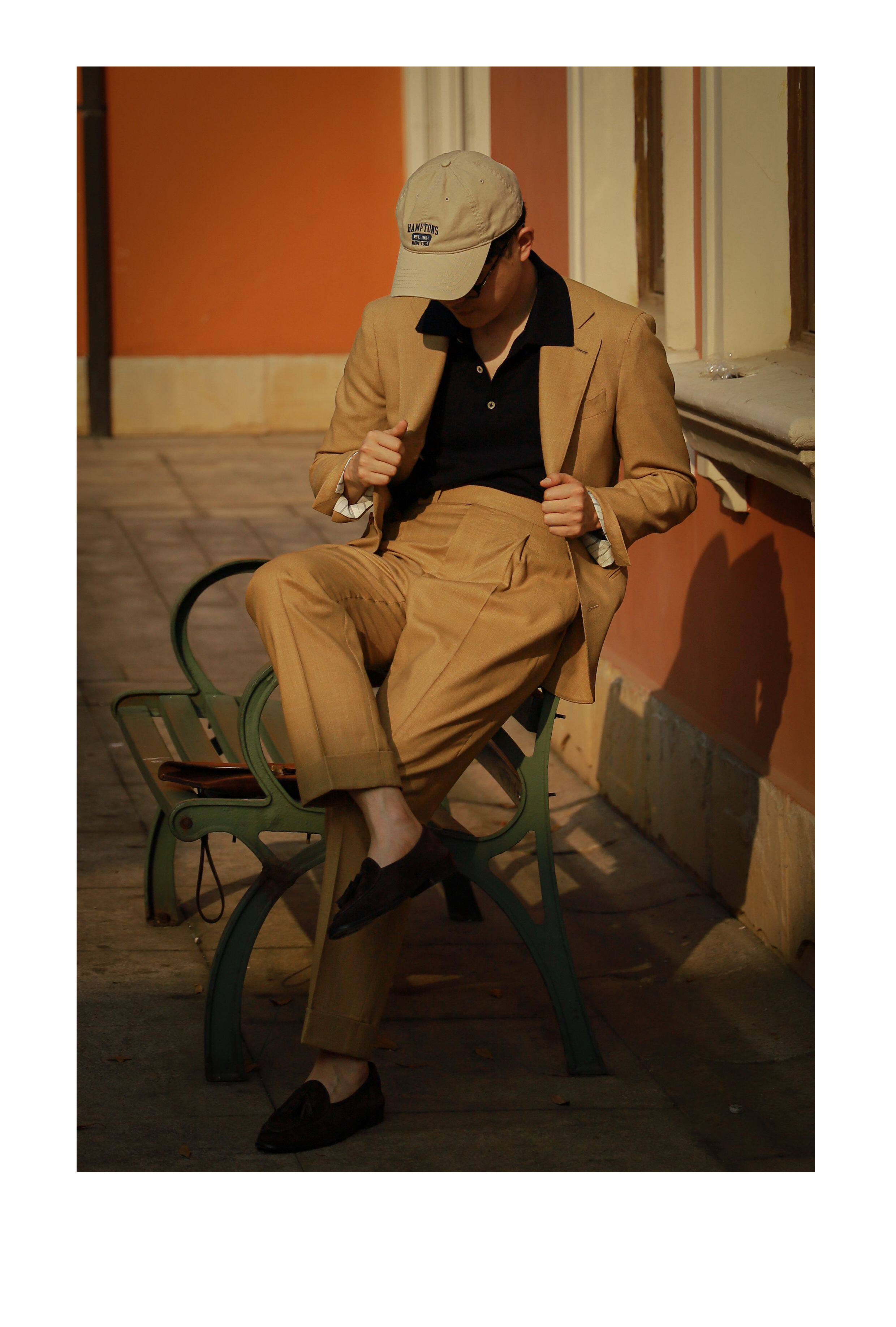 UGENTLE Летняя трикотажная футболка polo, из ворсистого хлопка, короткий рукав 