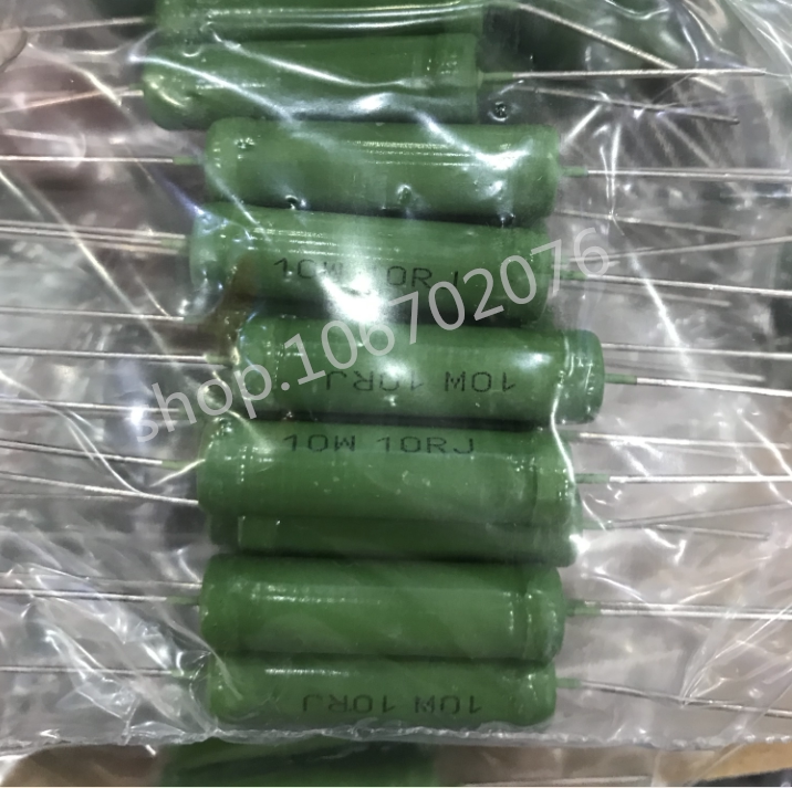 RX21 Winding Resistance 10W10RJ 10W10R 10 ohm 5% accuracy 10 watt wire winding resistance