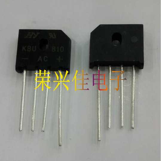 New original 8A1000V flat bridge KBU810 rectifier bridge to ensure sufficient current withstand voltage