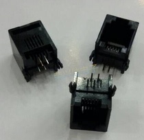 5521-6P4C RJ11 receptacle Four-core telephone receptacle RJ11-90° Horizontal