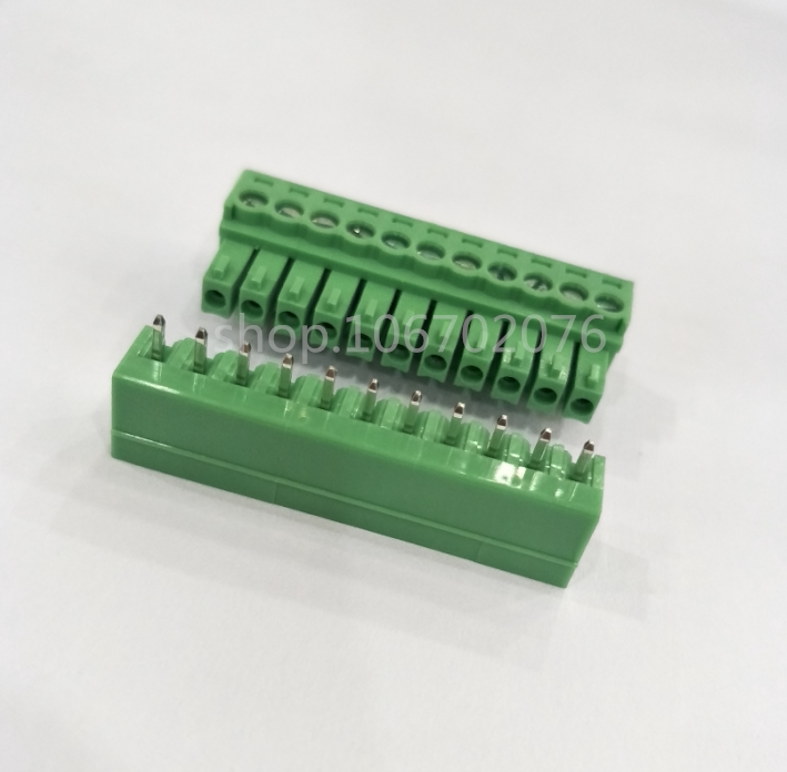 2EDG3 81-11P straight pin (complete set) 3 81MM pitch plug-in terminal eleven straight pins