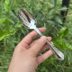 Reed Barton, USA, REED&BARTON High-end 304 Stainless Steel Dessert Spoon Western Food Spoon, Soup Spoon, Thick Spoon