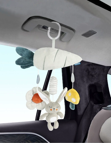 Детская игрушка, успокаивающий мобиль на коляску для кровати, погремушка для новорожденных, кукла, 1 лет, 6 мес.