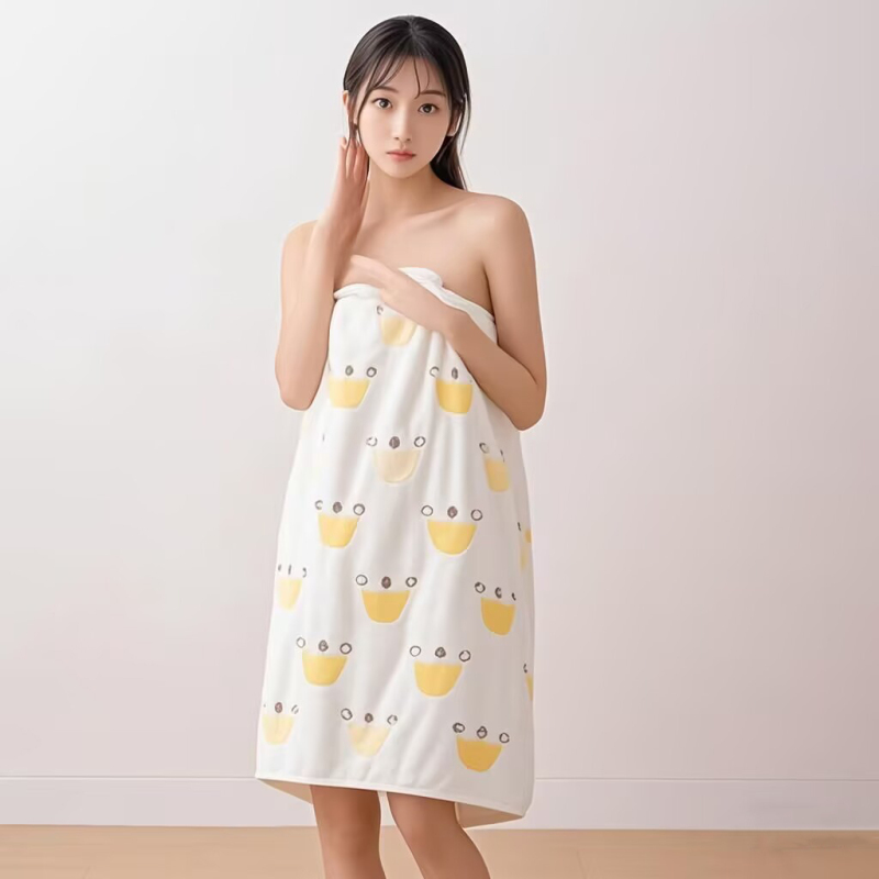 High-Quality, Extra-Thick, Class a Six-Layer Gauze Bath Towel, New Pure Cotton Floral Set, All-Cotton Bath Towel, Highly Absorbent, Suitable for Home and Hotel Use