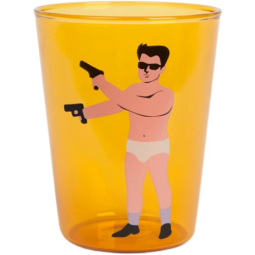 Yizistore Creative Color Glass Root Cup High Borosilica Print