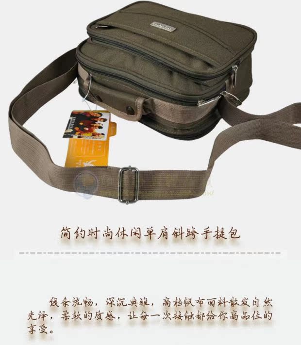 [Nhặt túi] Ưu đãi đặc biệt Túi đeo chéo nam Eagle Eagle túi vải túi đeo chéo túi xách H0511 balo michael kors