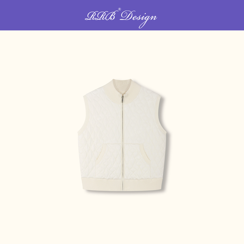 Rrb Design German Yangzi Yarn Machine Washable Fine-Spun Versatile Wool Argyle Knit Vest Jacket Rrb Design German Yangzi Yarn Machine Washable Fine-Spun Versatile Wool Argyle Knit Vest Jacket