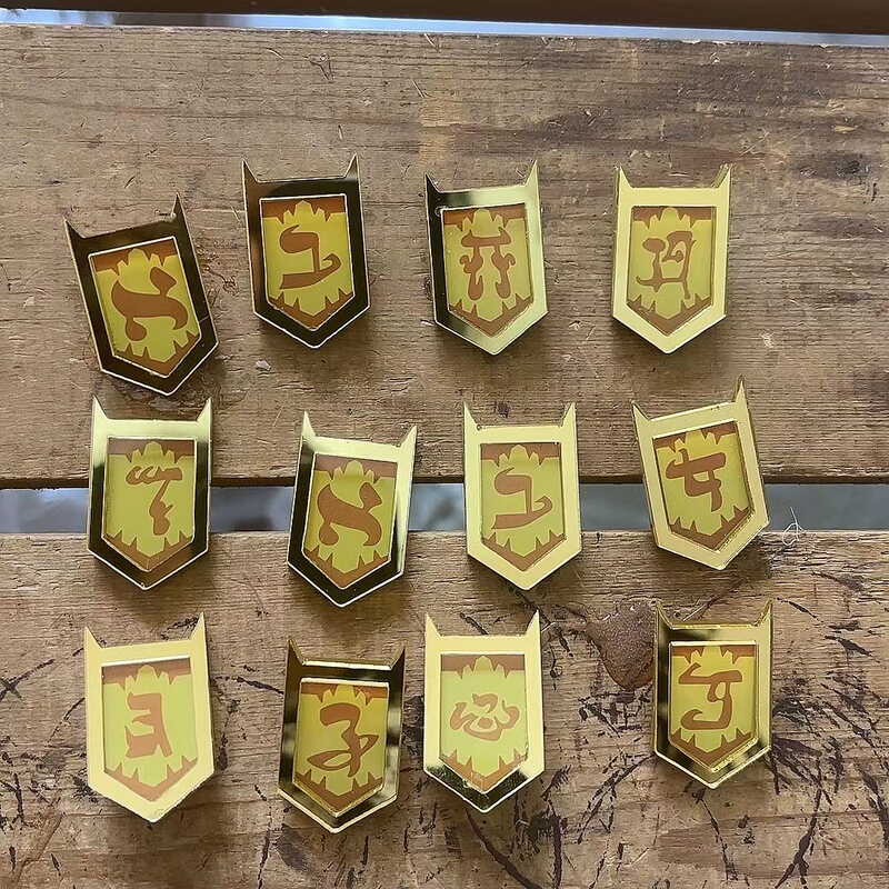 Iruma-Kun Is Obsessed with It. Suzuki Iruma. Human Grade Badge. Shiny Badge. Cosplay Props and Merchandise