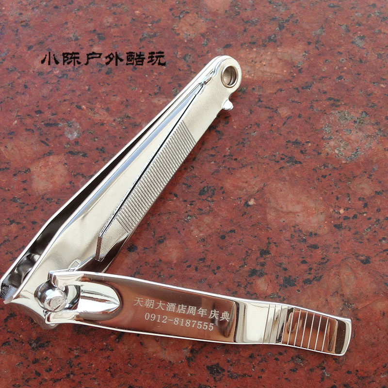 Japan and the United States A618 Nail Scissors Personal Care Cleaning Gift Manicure with File Nail Clipper Custom LOGO