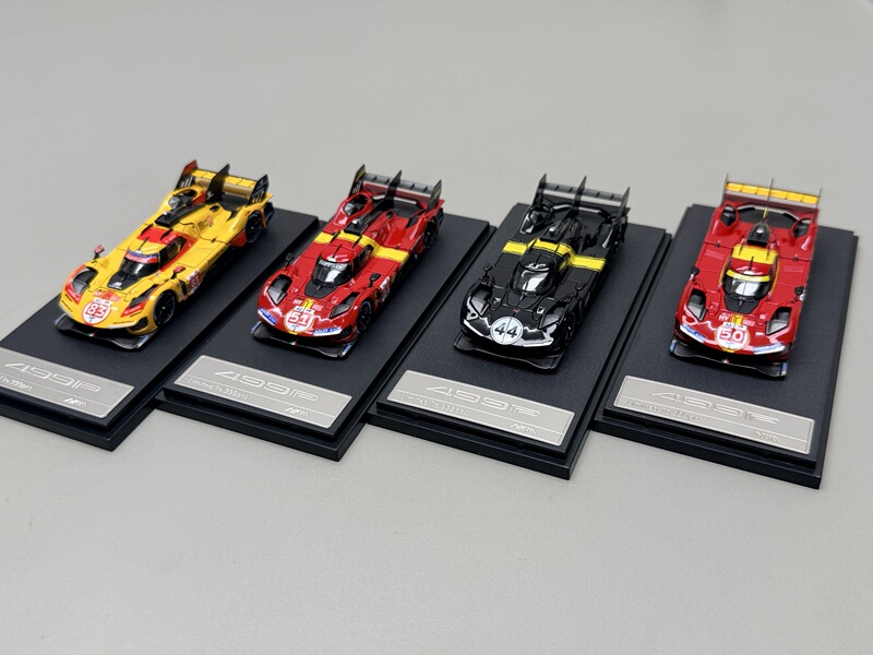 [in Stock] Hkm 1:64 499P Hypercar Le Mans, Openable Rear Cover, Alloy Car Model
