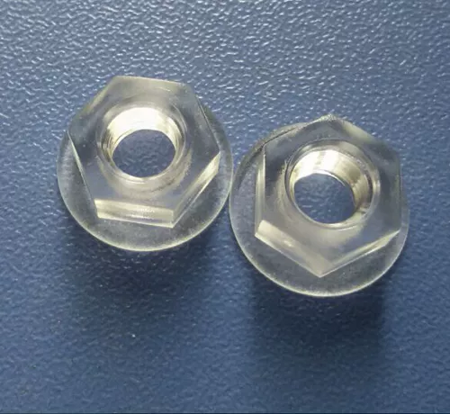 Пластик с гайкой гайки с гайкой с водонепроницаемой гайкой M345681012141620 Фланцевая гайка с лапшой