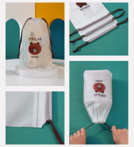 (Bespoke-Dont take) waterproof cashier bag (multi-pattern random)