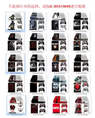 XBOXONE SLIM sticker host colorful protection cartoon stickers pain stickers 2 handle stickers can be customized