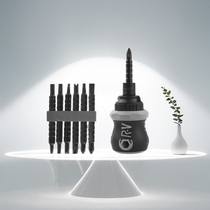 Ratchet screwdriver special-shaped suit power assisting hole multifunctional profiled batch head chrome vanadium steel modified cones profiled cross