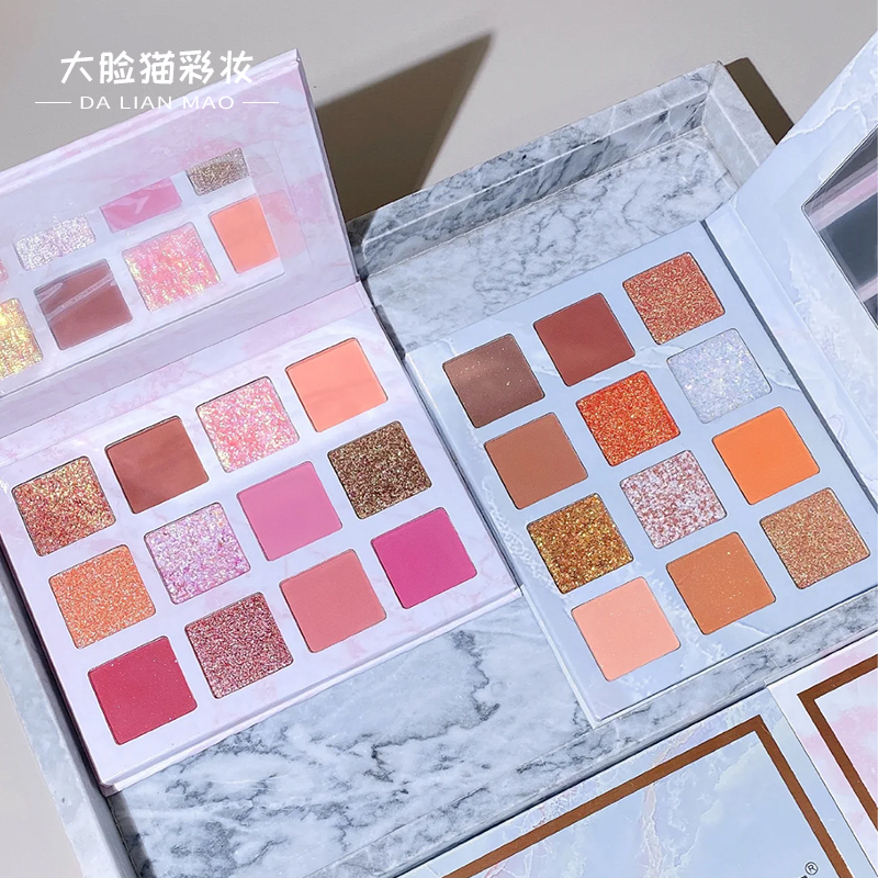 Red People's V Thermal Recommendation ~ Daily 100 Changing Play Makeup VENUS MARBLE Marble 12 Color Eye Shadow Matt Pearls