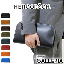 Japan HERGOPOCH Japan Real Leather Cow Leather Day Ensemble Mens Business Handbags PHONE BAG