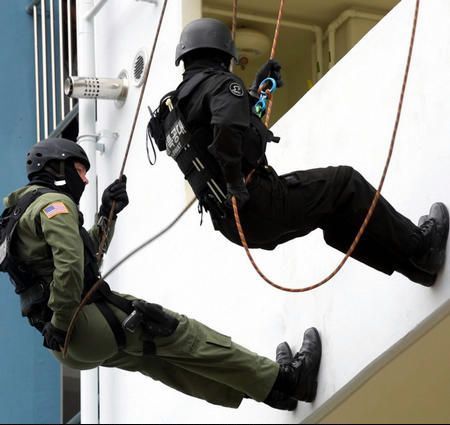 ZhongAn Express National Standard Rescue Light Wire Core Safety Rope Escape Rope Set Mountain Rope